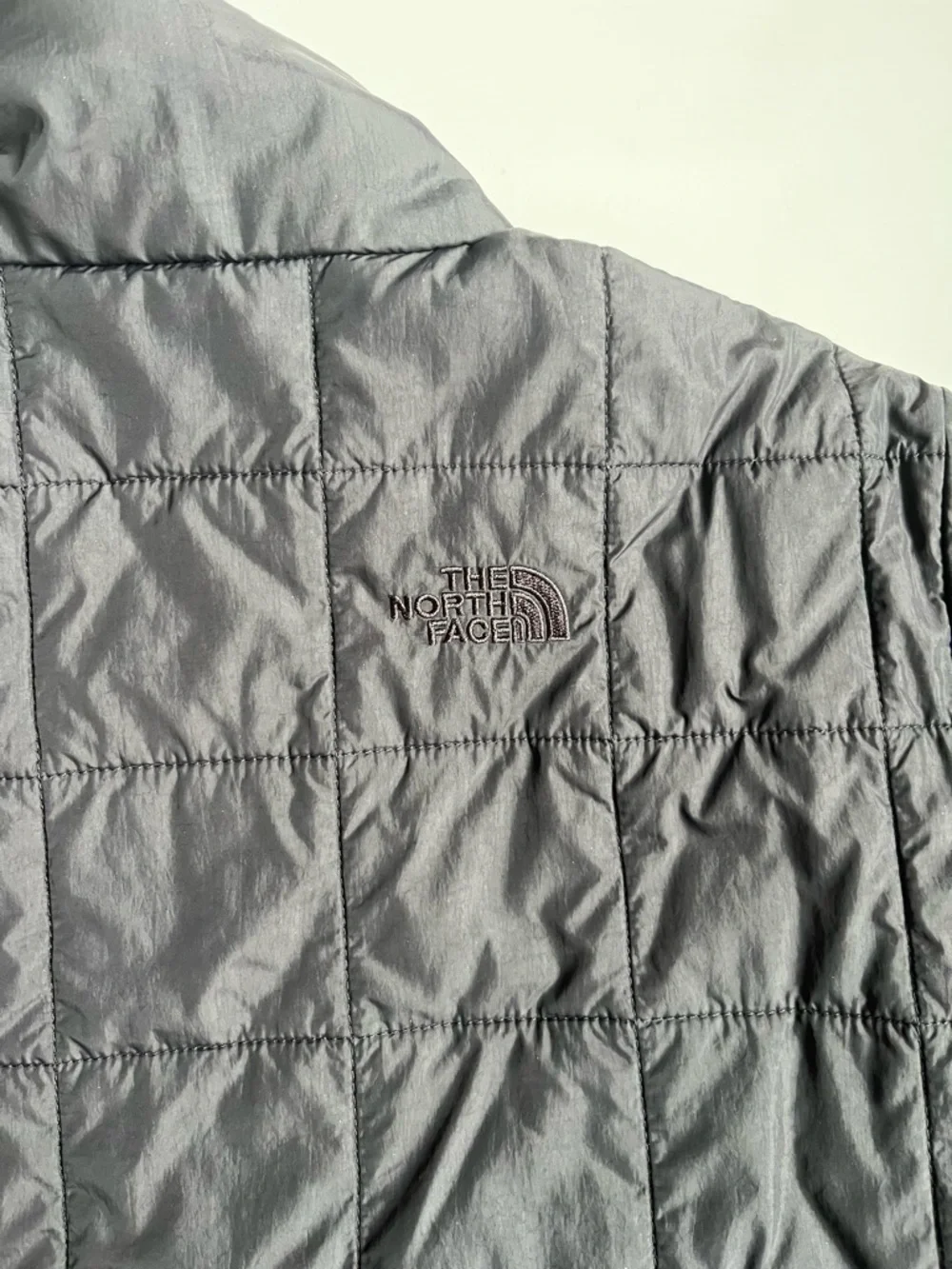 The North Face Black Quilted Puffer Jacket - Youth